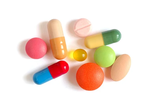 Macro de comprimidos — Fotografia de Stock