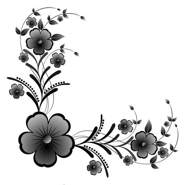 Adornos florales — Foto de Stock