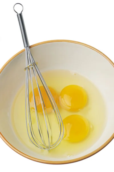 Αυγών και χτυπήστε ελαφρά. — Φωτογραφία Αρχείου