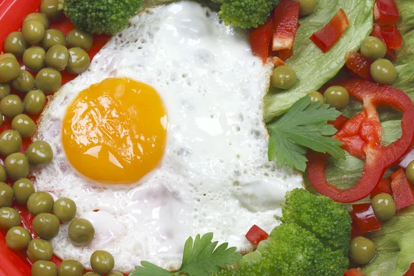 Yumurta ve sebze — Stok fotoğraf