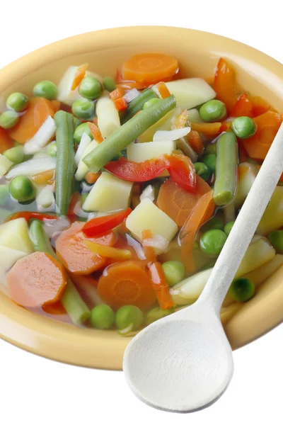 Dieta zupa jarzynowa. — Zdjęcie stockowe