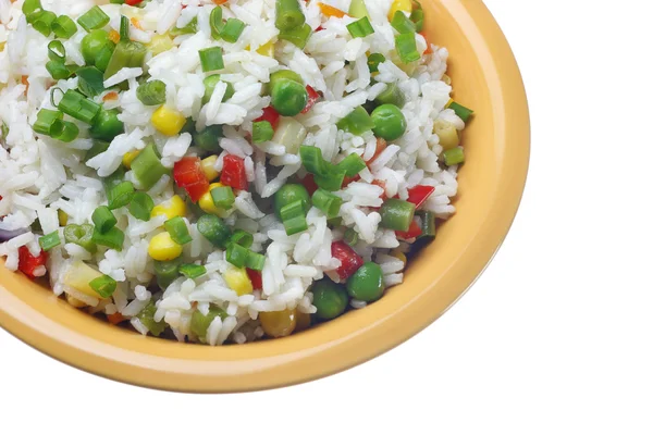 Rice with vegetables. — Stock Photo, Image