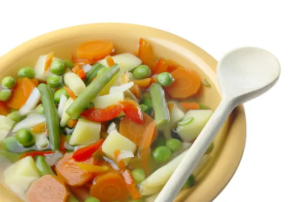 Dieet groentesoep. — Stockfoto