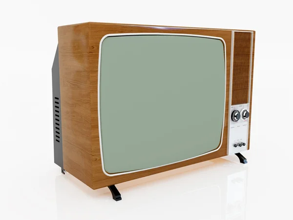 Altes Fernsehen — Stockfoto