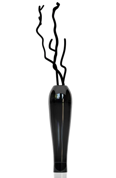 Black vase — Stock Photo, Image
