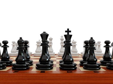 Game of chess clipart