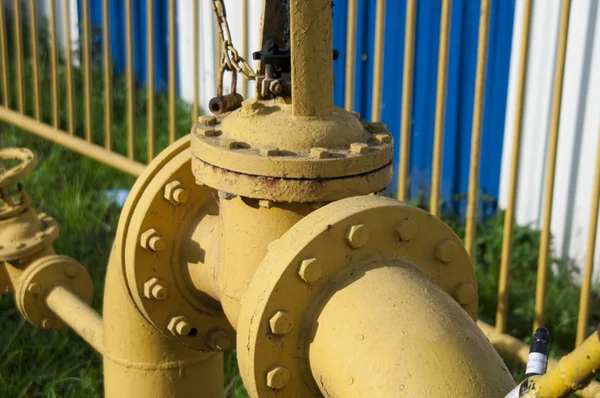 Gas pipe set three — Stock Photo, Image