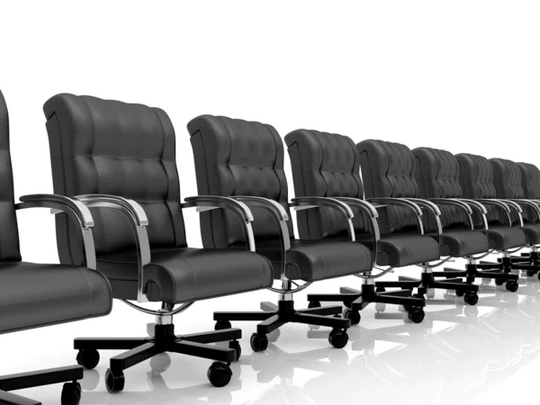 Office armchair set three — Stock Photo, Image