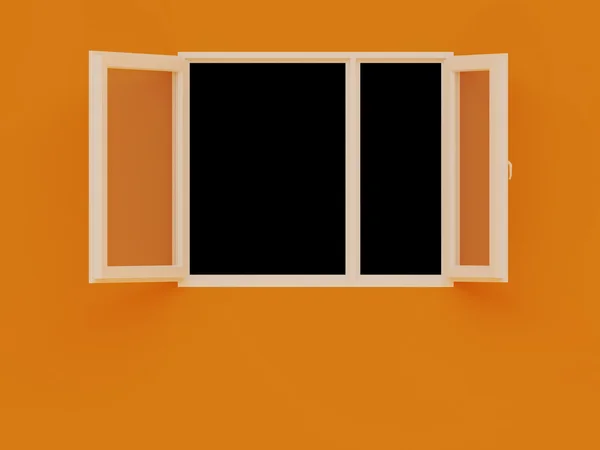Fenster öffnen — Stockfoto