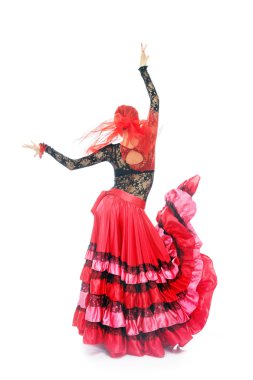 Gypsy dancer clipart