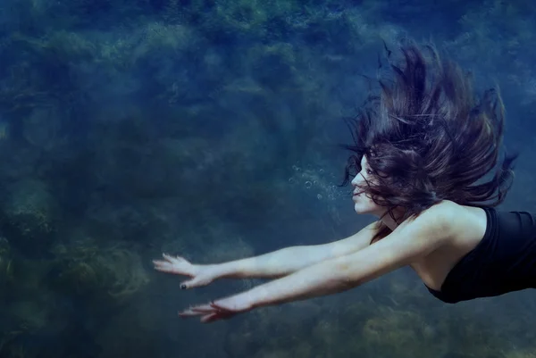 Schönheit unter Wasser — Stockfoto