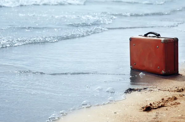 Eenzaamheid op het strand — Stockfoto