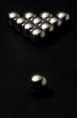 Metal balls clipart