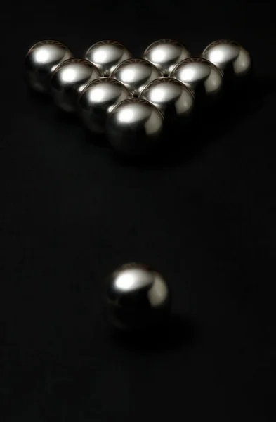 Metal balls — Stock Photo, Image