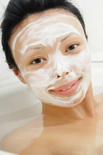 Beauty mask — Stock Photo, Image