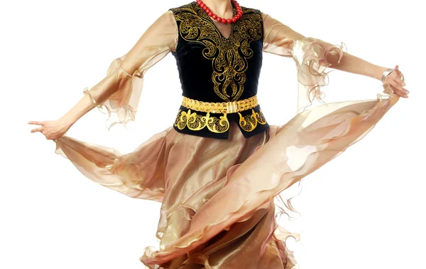 Usbekische Tänzerin — Stockfoto