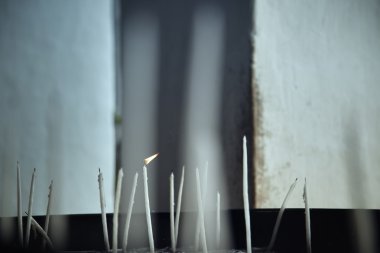 Religious candles clipart