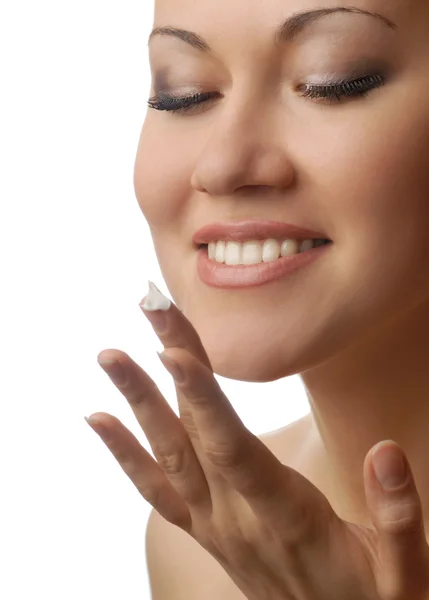 Cream for skin treatment — Stock Photo, Image