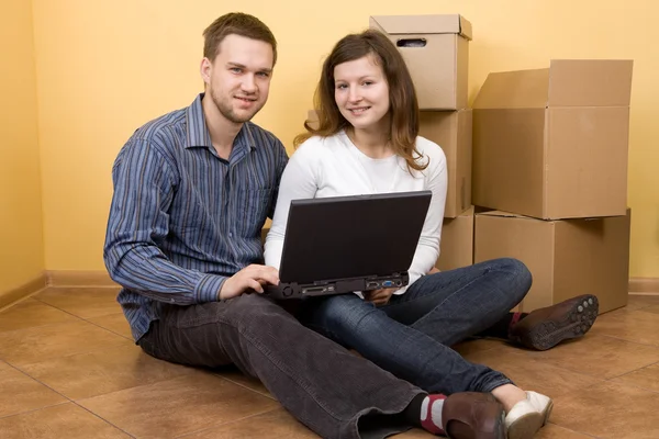 Moving in — Stock Photo, Image