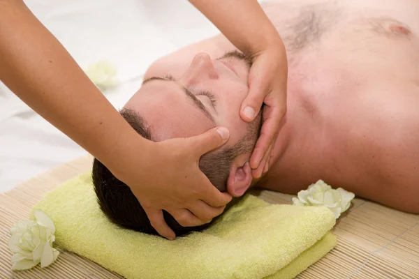 Erkek masaj — Stok fotoğraf
