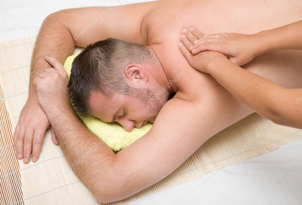 Man in massage