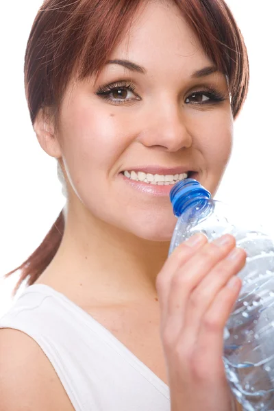stock image Thirsty woman