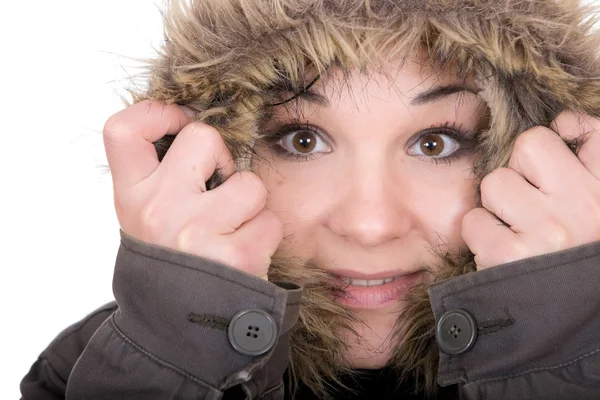 Stock image Winter woman