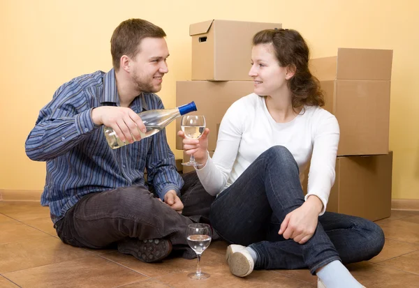 Moving in — Stock Photo, Image