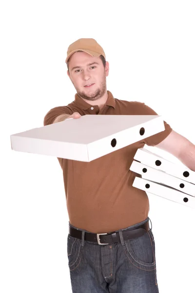 피자 배달 — 스톡 사진