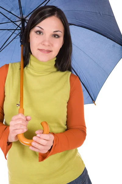 Γυναίκα με ομπρέλα — Φωτογραφία Αρχείου