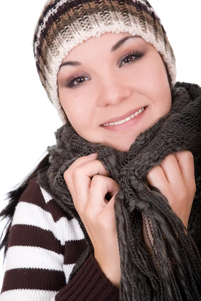 Winter woman Stock Picture