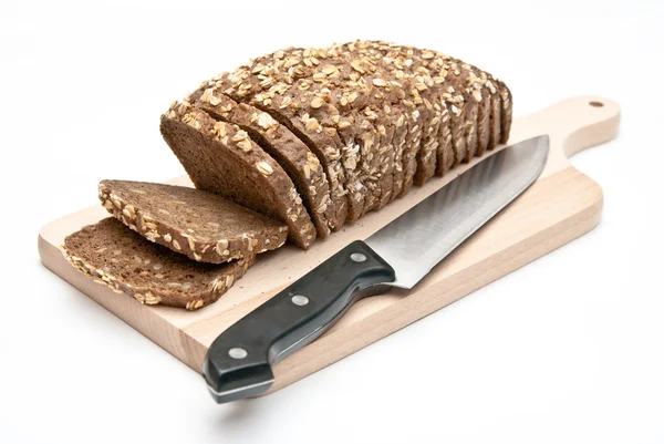 Хліб з непросіяного борошна — стокове фото