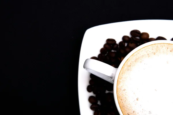 Šálek kávy cappuccino — Stock fotografie