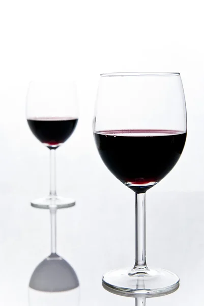 Doi pahare de vin — Fotografie, imagine de stoc