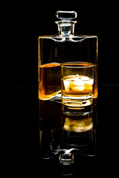 Scotch whiskey or bourbon — Stock Photo, Image