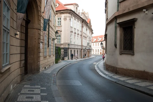 stock image Street at old town in Prague