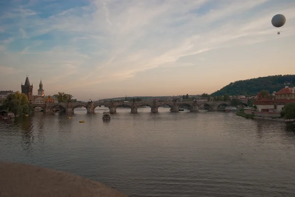 Vista sul Ponte Carlo — Foto Stock