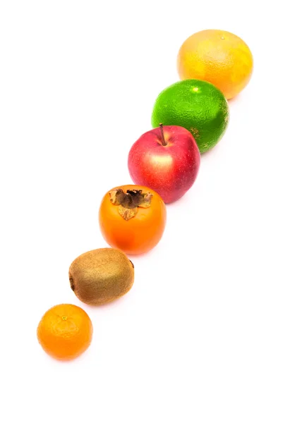 Meyve satır — Stok fotoğraf