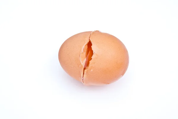 Αυγό με σπάζοντας το κέλυφος — Φωτογραφία Αρχείου
