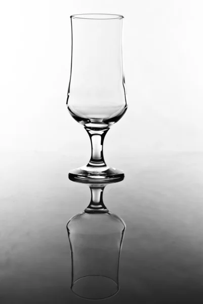 Empty transparently glass — Stock Photo, Image