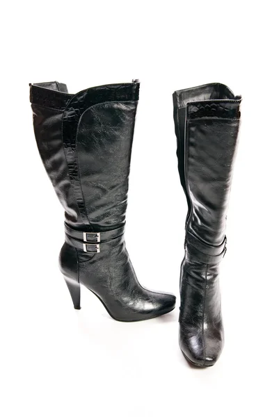 Ženské boty na vysokých podpatcích — Stock fotografie