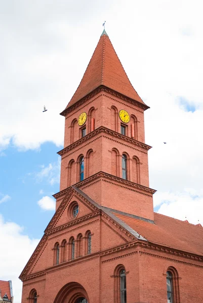 Kościół w Toruniu w Polsce — Zdjęcie stockowe