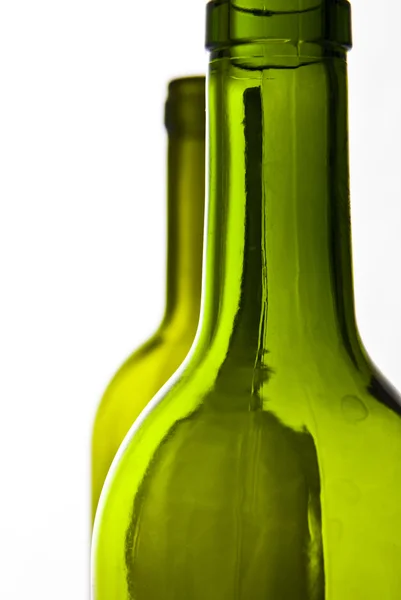 Άδεια μπουκάλια κρασιού — Φωτογραφία Αρχείου