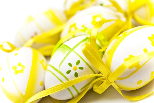 Húsvéti tojások díszítése — Stock Fotó