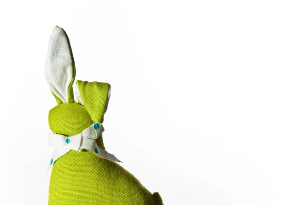 Зелений Пасхальний кролик — стокове фото