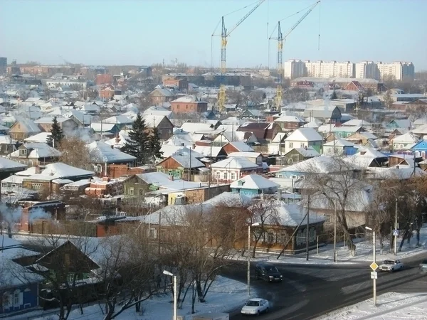 Місті Omsk Стокова Картинка