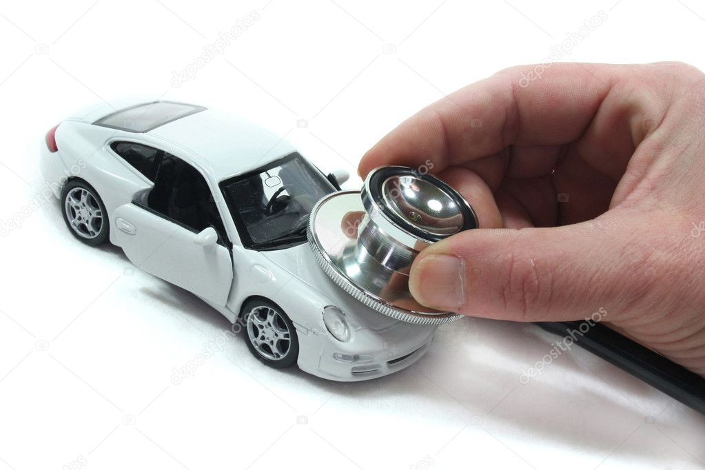 Stethoscope with car