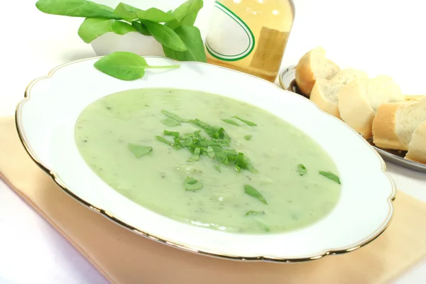 Herbs soup — Stock Image Herbs soup Stock Picture