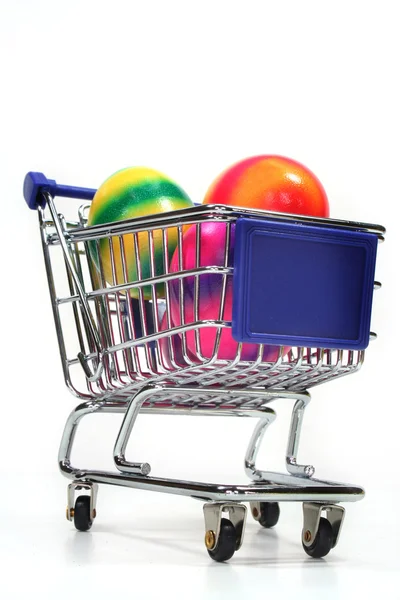 Húsvét vásárlás — Stock Fotó