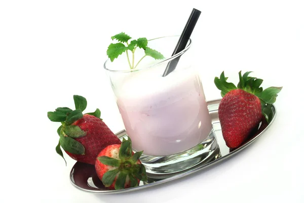 Strawberry shake — Stok Foto